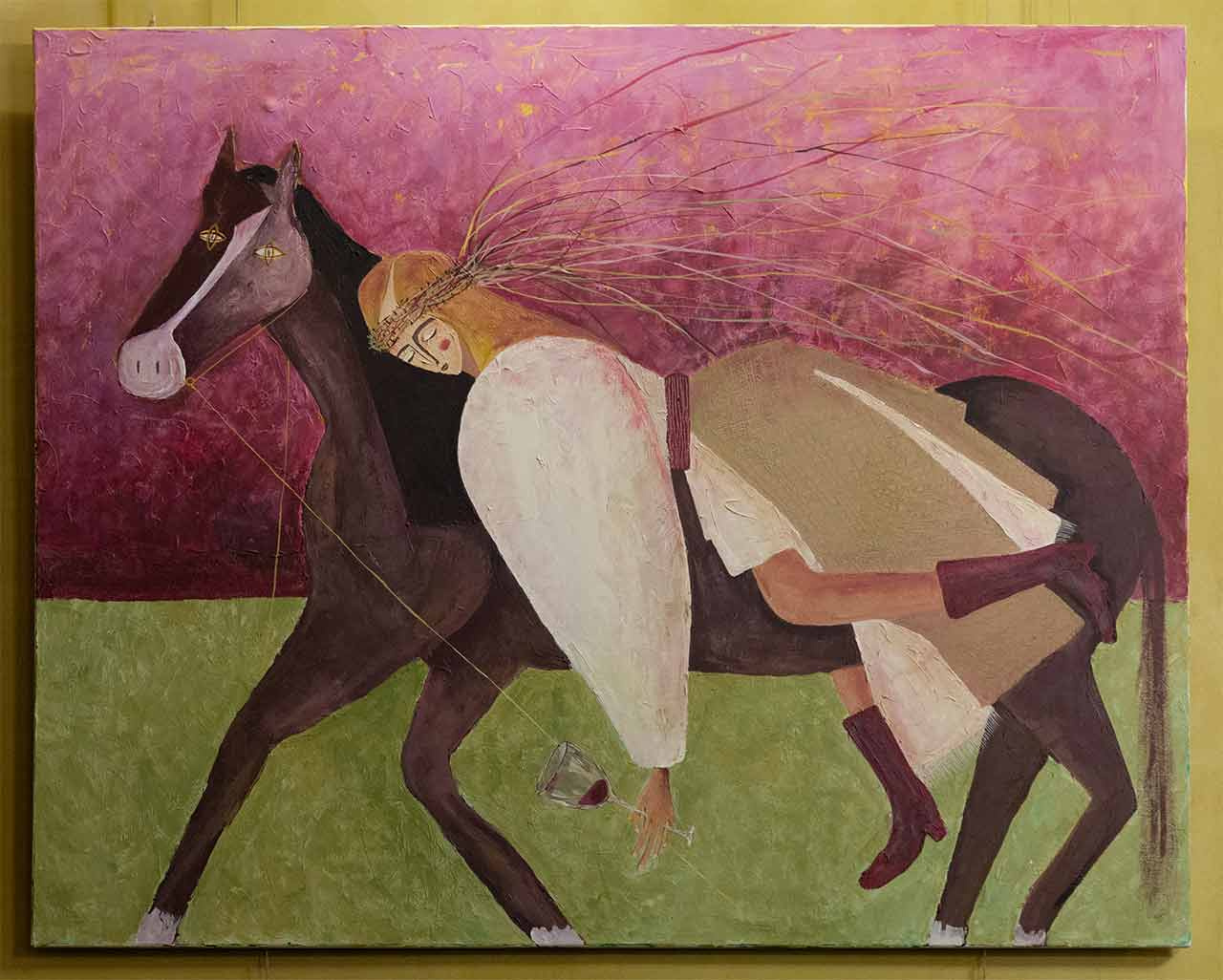 З експозиції виставки Миколи Чорнія "Відлуння"