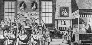 Кав’ярня в Лондоні 17 століття