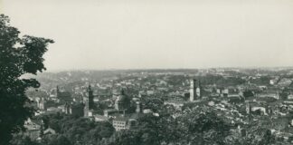 Львів, вигляд з Високого Замку, 1939, фот. Polona.pl