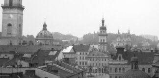 Панорама Львова, 1930-ті рр. Фотограф Генрик Поддембський