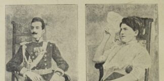 Барон Струве та його наречена Людмила Веберова, звинувачені у шпигунстві у Львові, Das interessante Blatt, 1911 рік