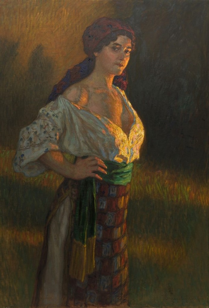 Микола Богданов-Бєльський “Молода відьма”. Зображення ілюстративне