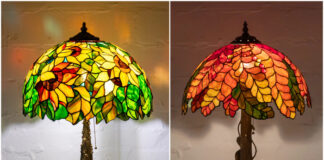 Мистецтво виготовлення вітражних ламп Тіффані