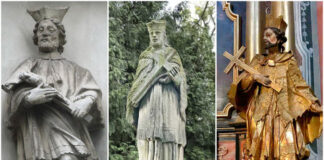 Святий Ян Непомуцький - втрачені та збережені скульптури у Львові