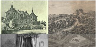 Підгірці на старих малюнках та графіці