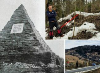 Залишки піраміди в Карпатах та як німці перехитрили росіян