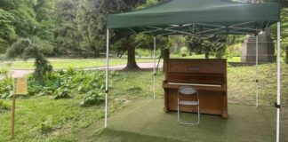 У Львові у Стрийському парку встановили фортепіано