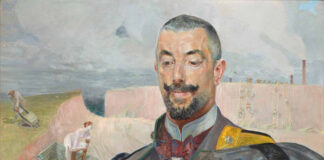 Еразм Баронч (1859-1928) – гірничий інженер, керівник солеварні у Вєлічці. На портреті Яцека Мальчевського 1907 року зображений у мундирі солеварів.