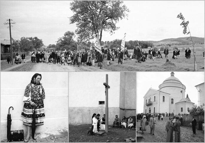 Паломники на Ясній Горі в Гошеві, 1938 р.