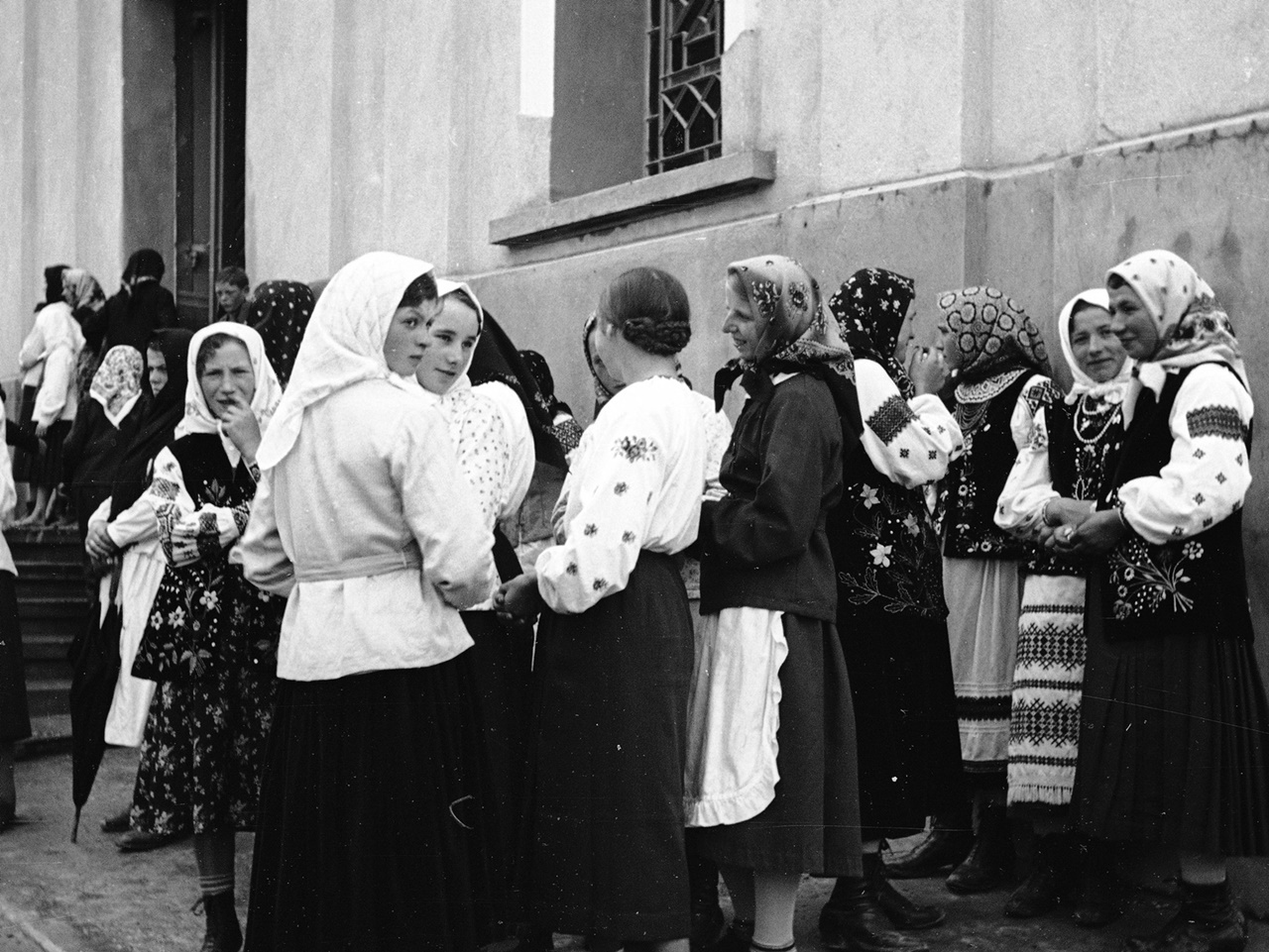 Паломники на Ясній Горі в Гошеві, 1938 р.