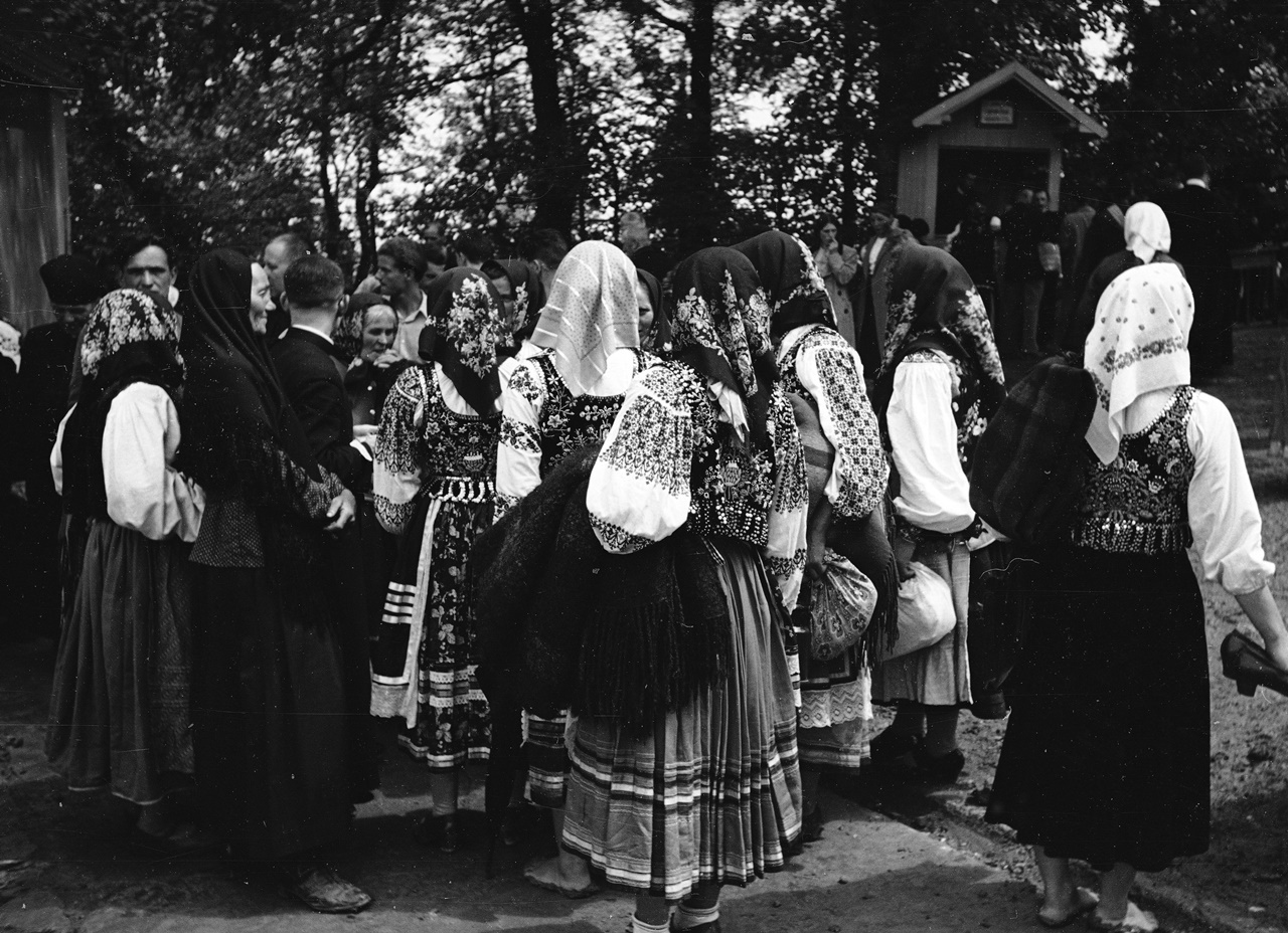 Паломники на Ясній Горі в Гошеві, 1938 р.