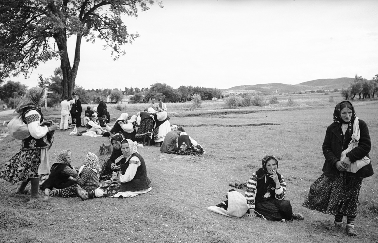 Паломники на Ясній Горі в Гошеві, 1938 р.