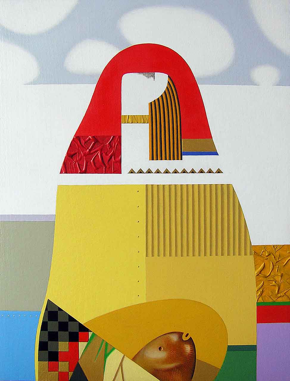 икола Якимечко. Освячені джерела. 2008. Дошка, левкас, акрил, олія