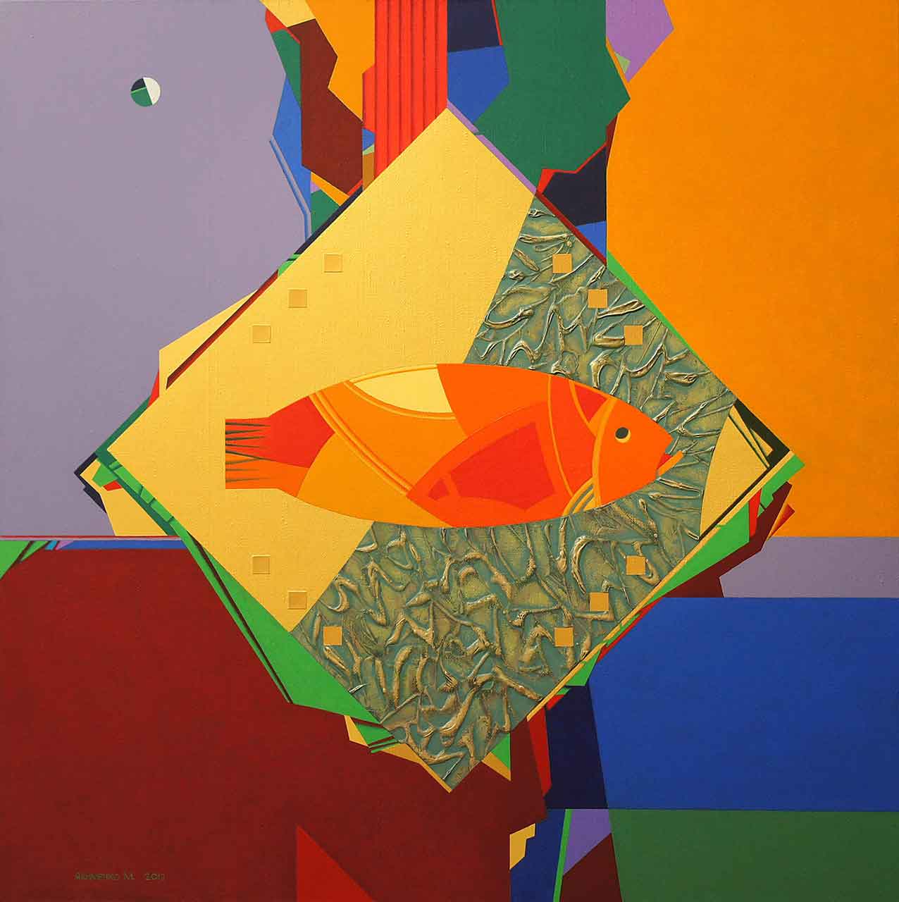 Микола Якимечко. Таємна Вечеря. 2013. Полотно, акрил