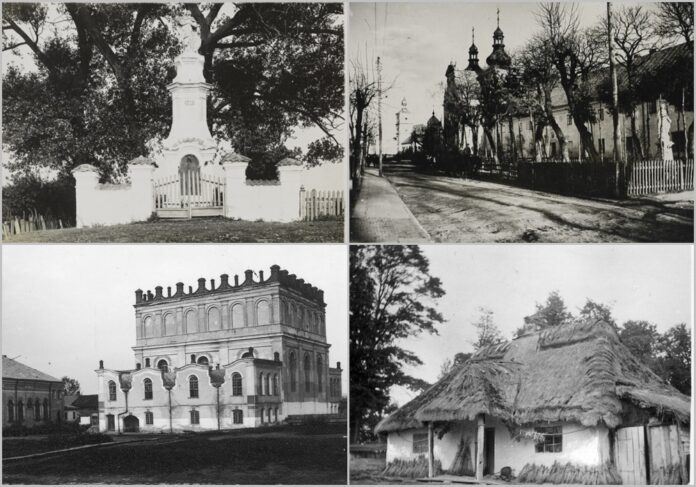 Княже місто Белз на ретро малюнках та фото