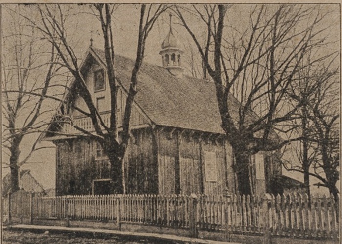 Костел в Белзі, 1906 рік.