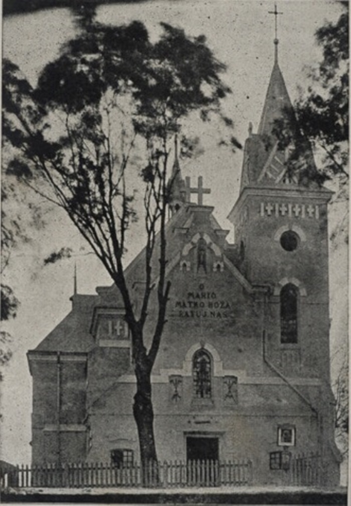Костел в Белзі, 1912 рік