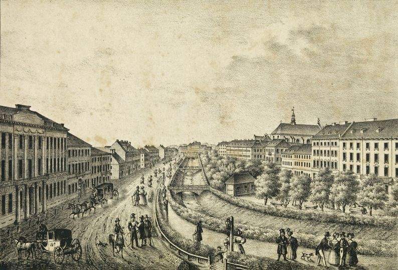 Львів, річка Полтва 1840. Фото Facebook / Мандрівка Старим Кордоном