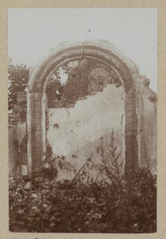 Замок у Мурованому в роки Першої світової війни