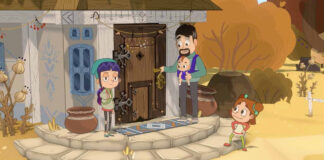 Кадр з українського анімаційного серіалу виробництва “На краю Світів”