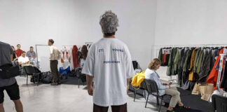 Модель з колекцї молодого українського бренду YOUNG PENSIONER