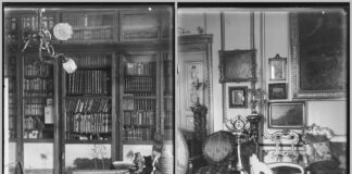 Інтер’єр львівської вілли родини Домбчанських, 1900-1905-ті роки