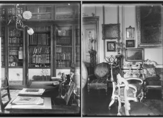 Інтер’єр львівської вілли родини Домбчанських, 1900-1905-ті роки