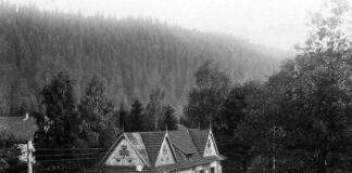 Місто Яремче на фото 1920-1930-х роках.