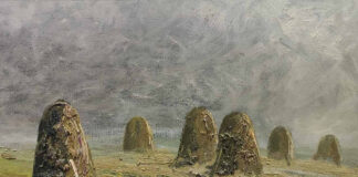 Робота з екпозиції виставку живопису Петра Сипняка "Вістки з гір"