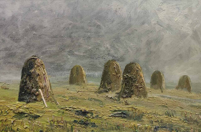 Робота з екпозиції виставку живопису Петра Сипняка "Вістки з гір"