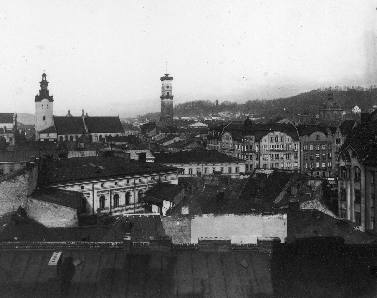 Панорама Львова, поч. ХХ ст.