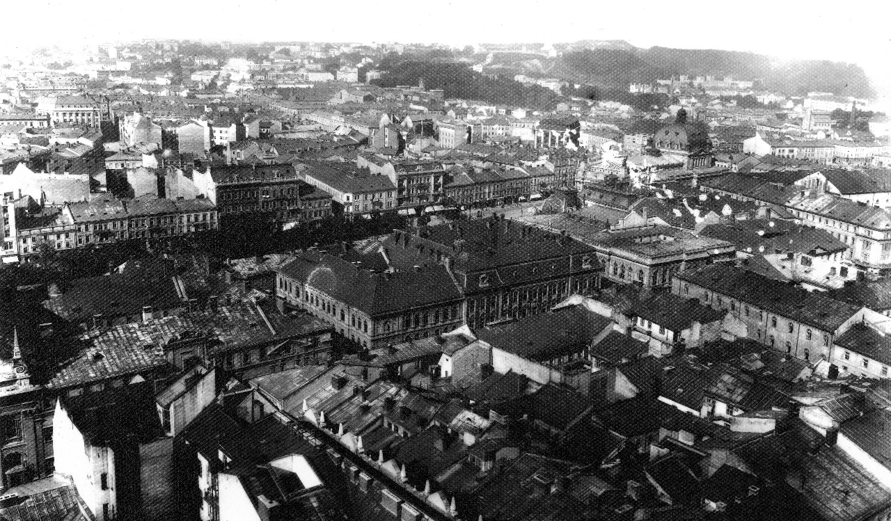 Панорама Львова, поч. ХХ ст.