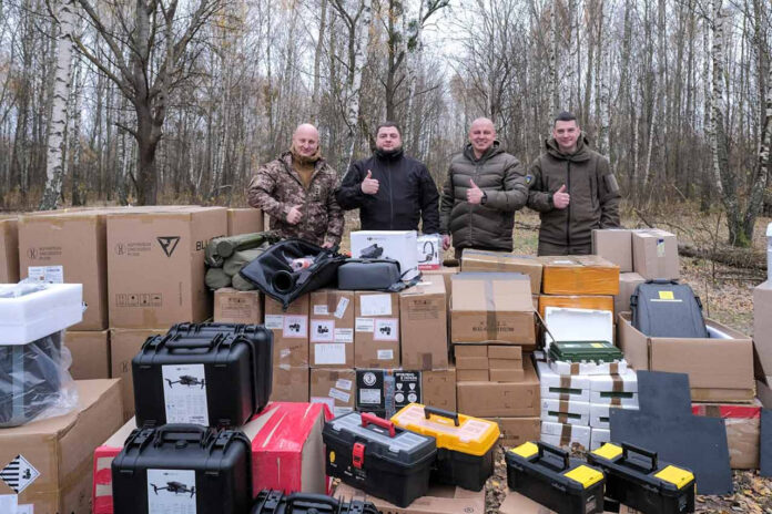 Львівщина на 10 мільйонів гривень закупила десантникам обладнання та засоби енергозабезпечення
