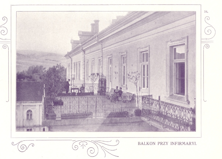 Колегія єзуїтів у Хирові, поч. 1900-х рр.