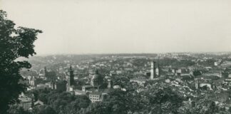 Львів, вигляд з Високого Замку, 1939, фот. Polona.pl