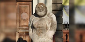 Половецька баба з кургану Сторожова могила