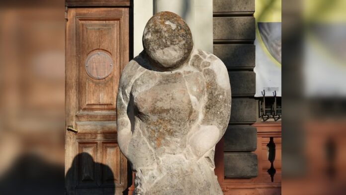 Половецька баба з кургану Сторожова могила