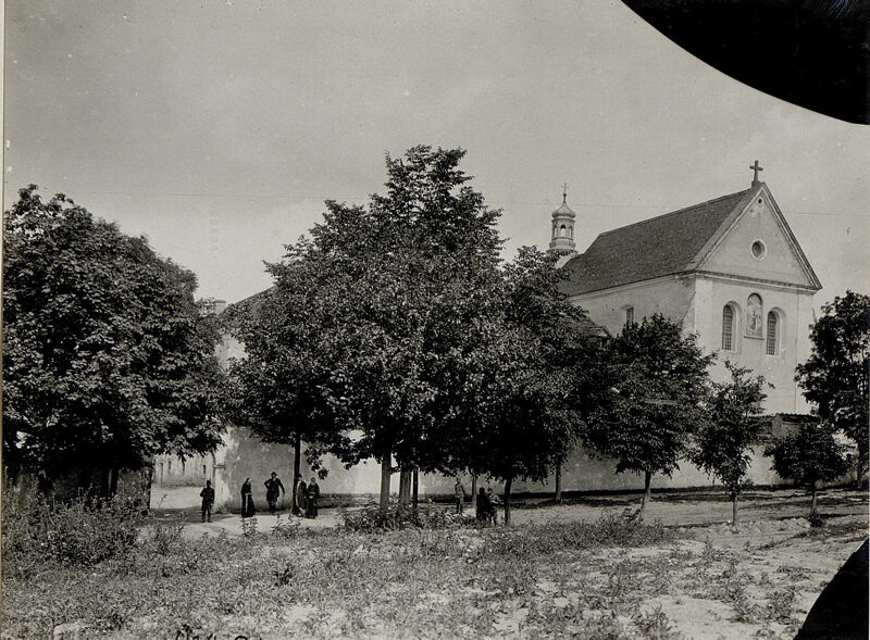 Монастир капуцинів в Олесько (зараз Золочівський район), 1914-1918 рр.