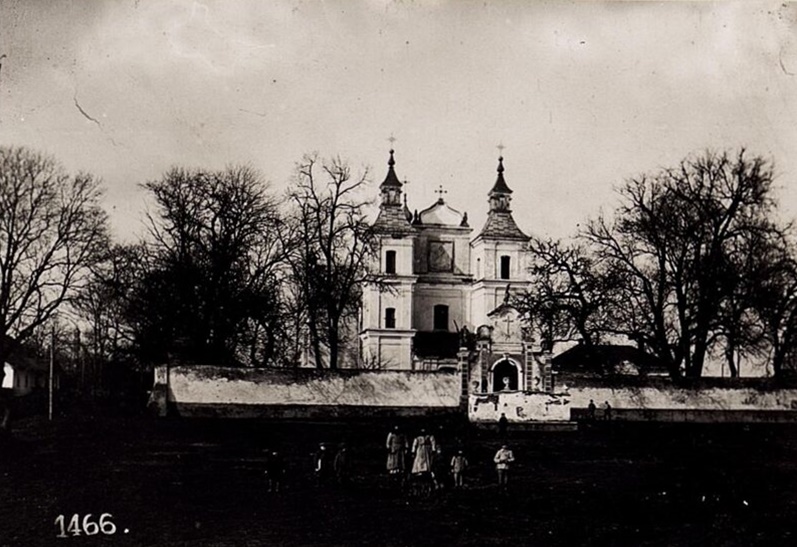 Костел Архангела Михаїла, Тартаків (зараз в Шептицькому районі), 1914-1918 рр.