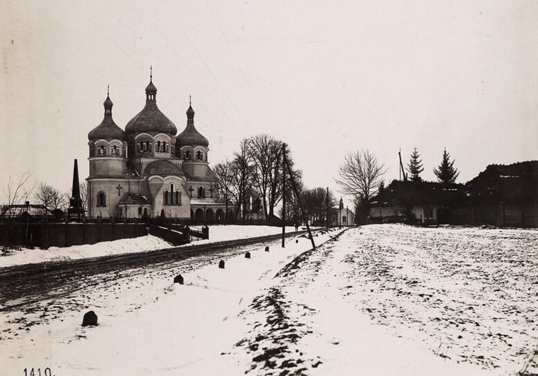 Церква пресвятої Богородиці в селі Вузлове (зараз в Шептицькому районі), 1914-1918 рр.