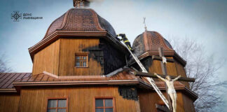 Дерев’яна церква в селі Глинець на Львівщині