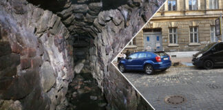 Старовинний хід під вул.Князя Романа