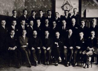 Конгрес українських націоналістів відбувся у Відні 27 счня-3 лютого 1919-го. На ньому створили Організацію українських націоналістів на чолі з Євгеном Коновальцем Фото: “Євген Коновалець”. - Київ, 2011