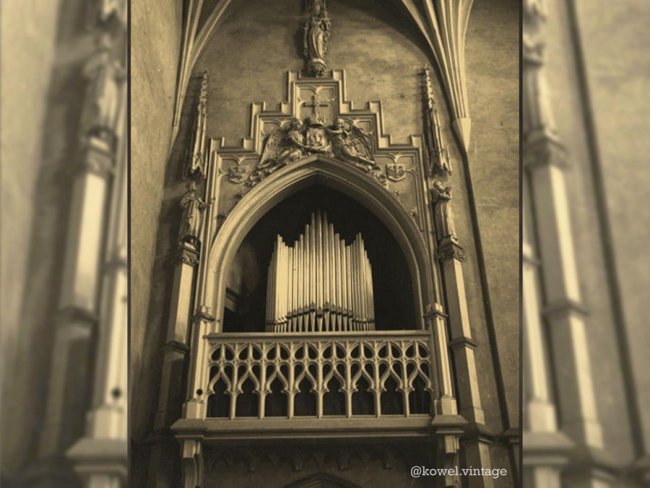 Костельний орган. Фото з соціальних мереж Ковеля