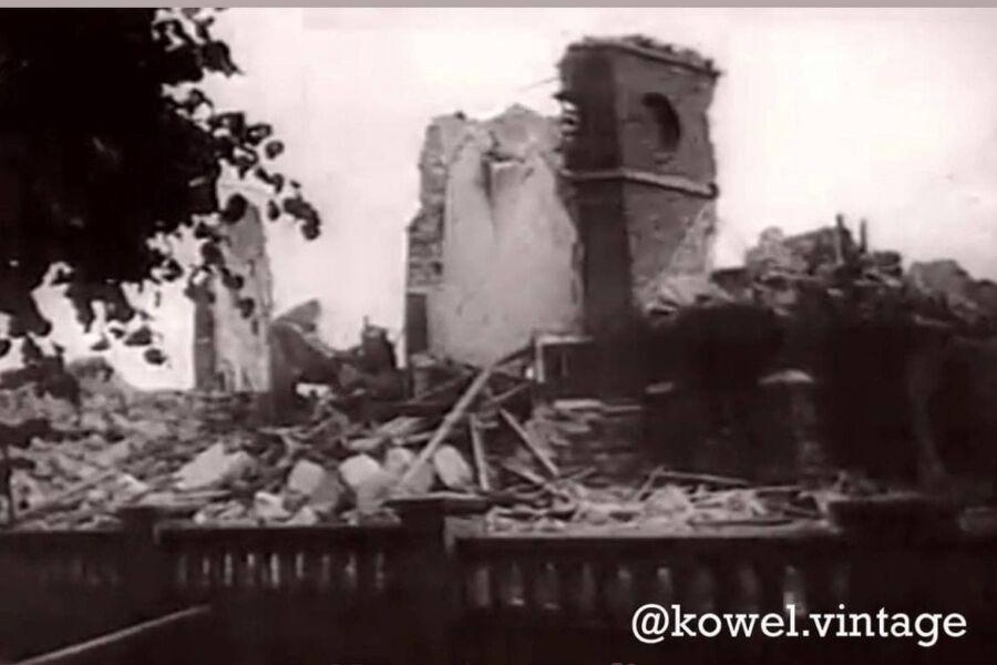 Руїни костелу, фото з соцмереж