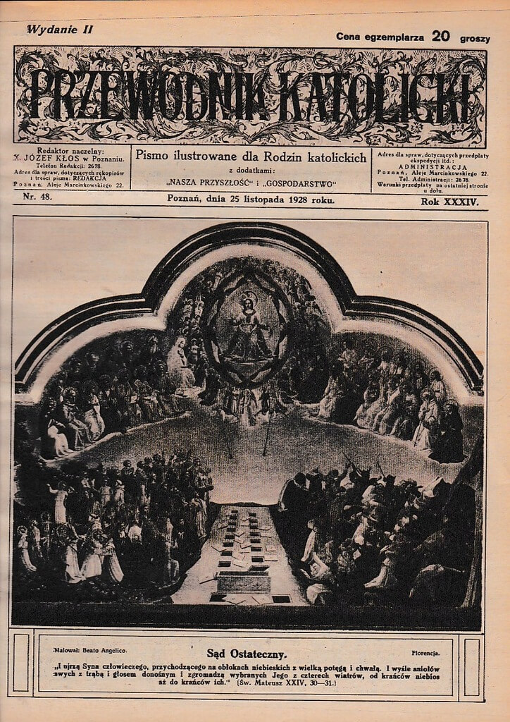 “Przewodnik Katolicki” № 48 від 25 листопада 1928 року