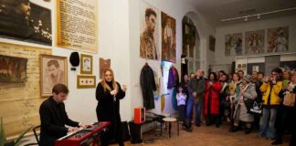 Відкриття виставки “Грицько Чубай. Світло і Сповідь”. Фото: Ярина Кокотко