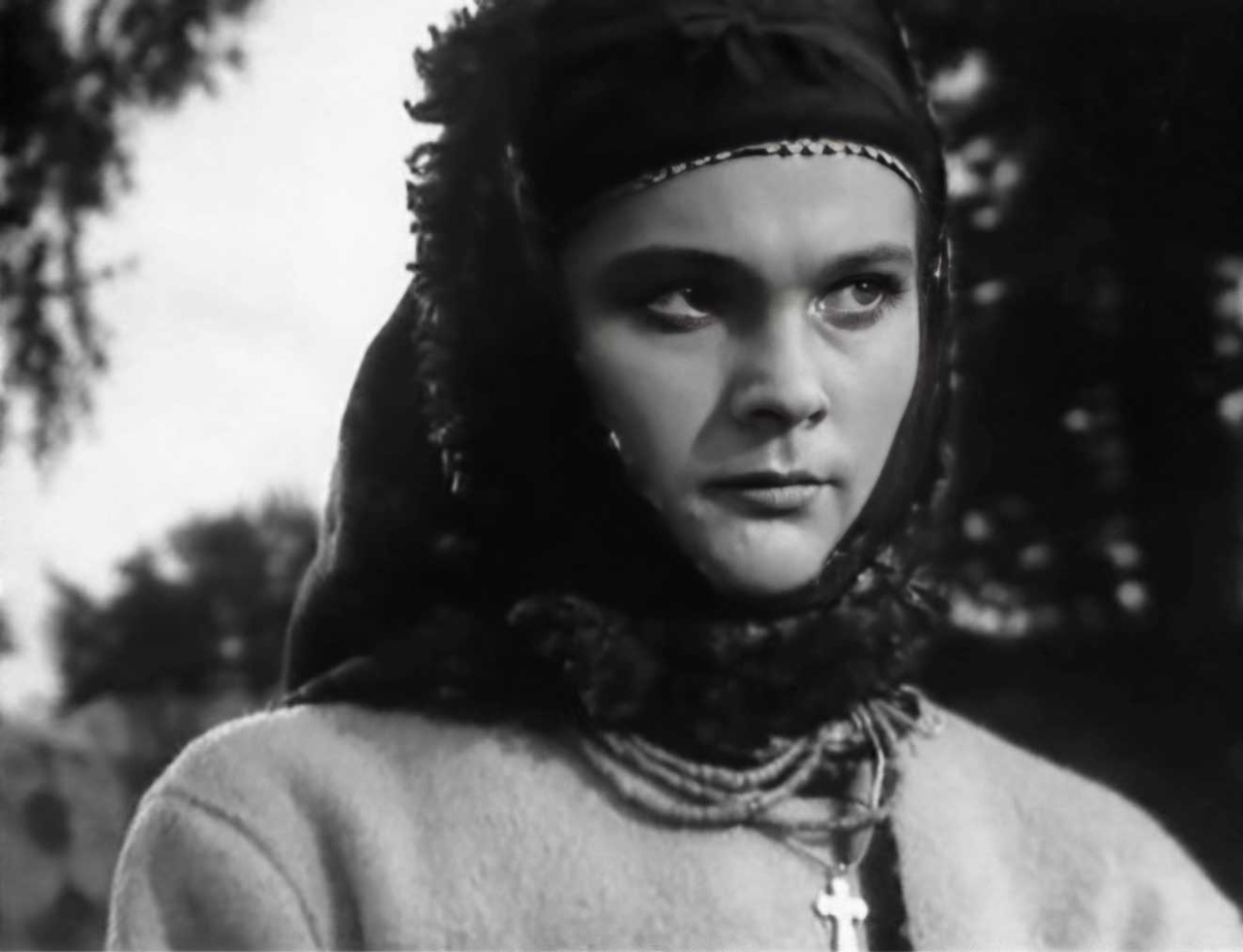 Таїсія Литвиненко у фільмі "Григорій Сковорода". Кадр з фільму