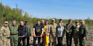 Саджанці дубів з Канева висадили у Судововишнянському лісництві