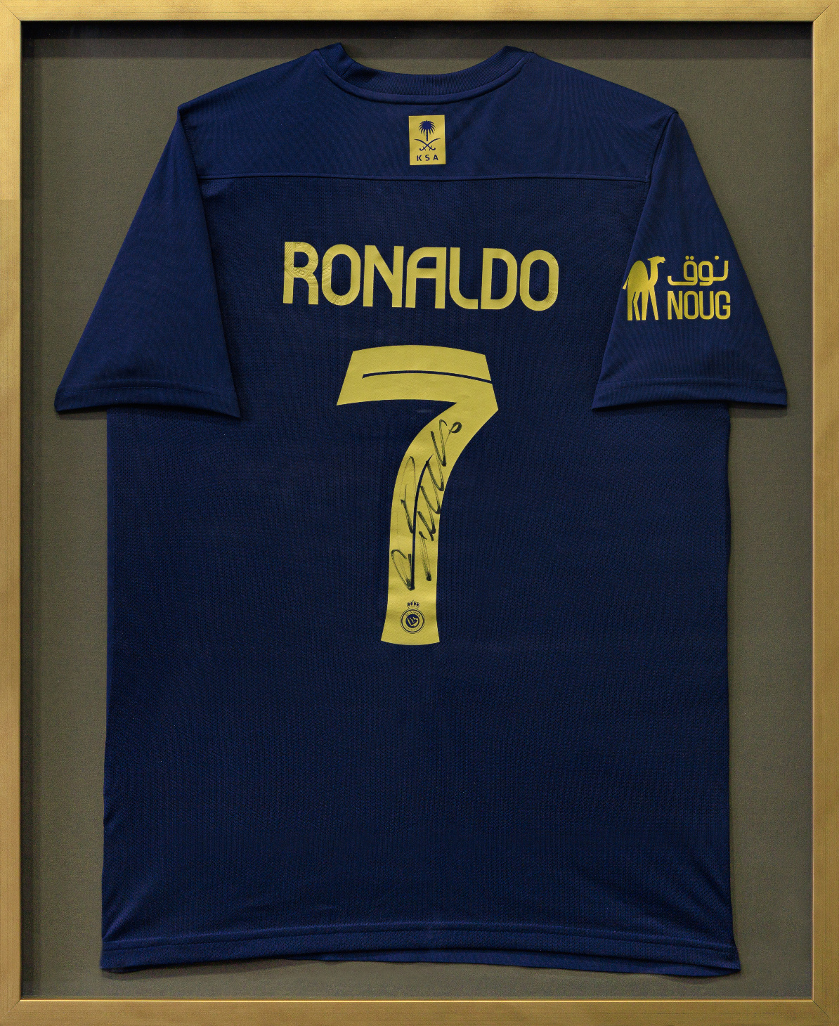 Футболка Кріштіану Роналду з його автографом